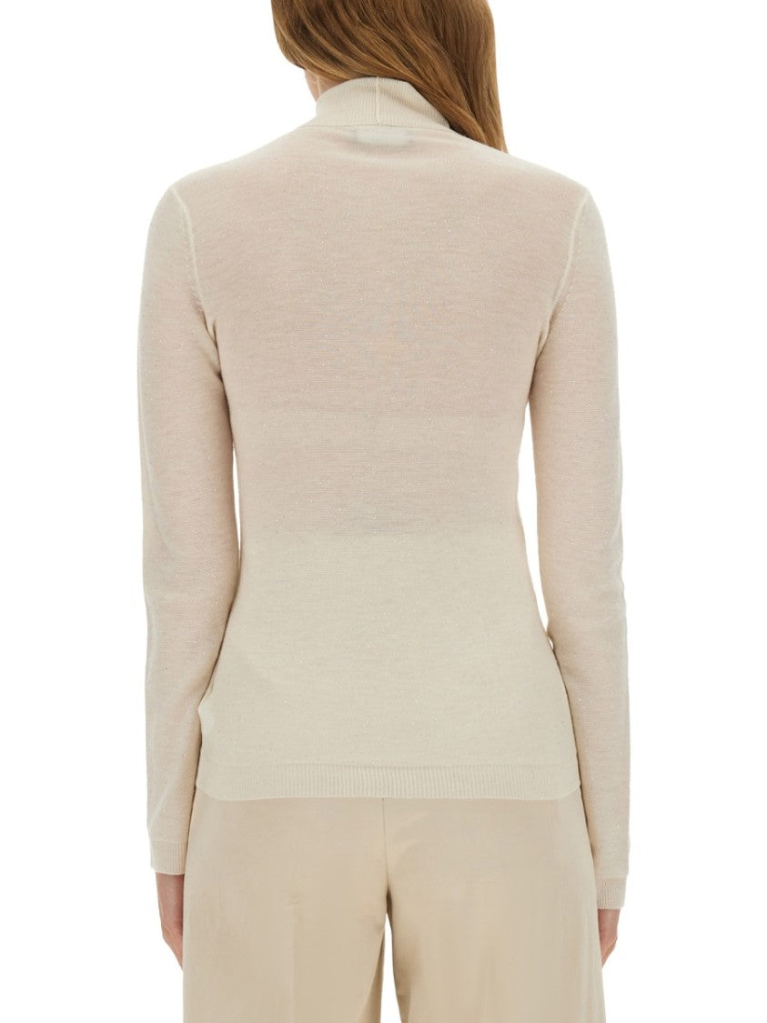 Fabiana Filippi Gradient Effect Wool Jersey Top