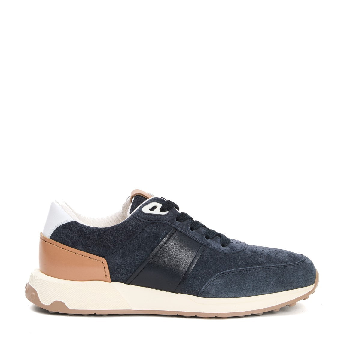 Tod's Running Blue Suede Leather Spoiler