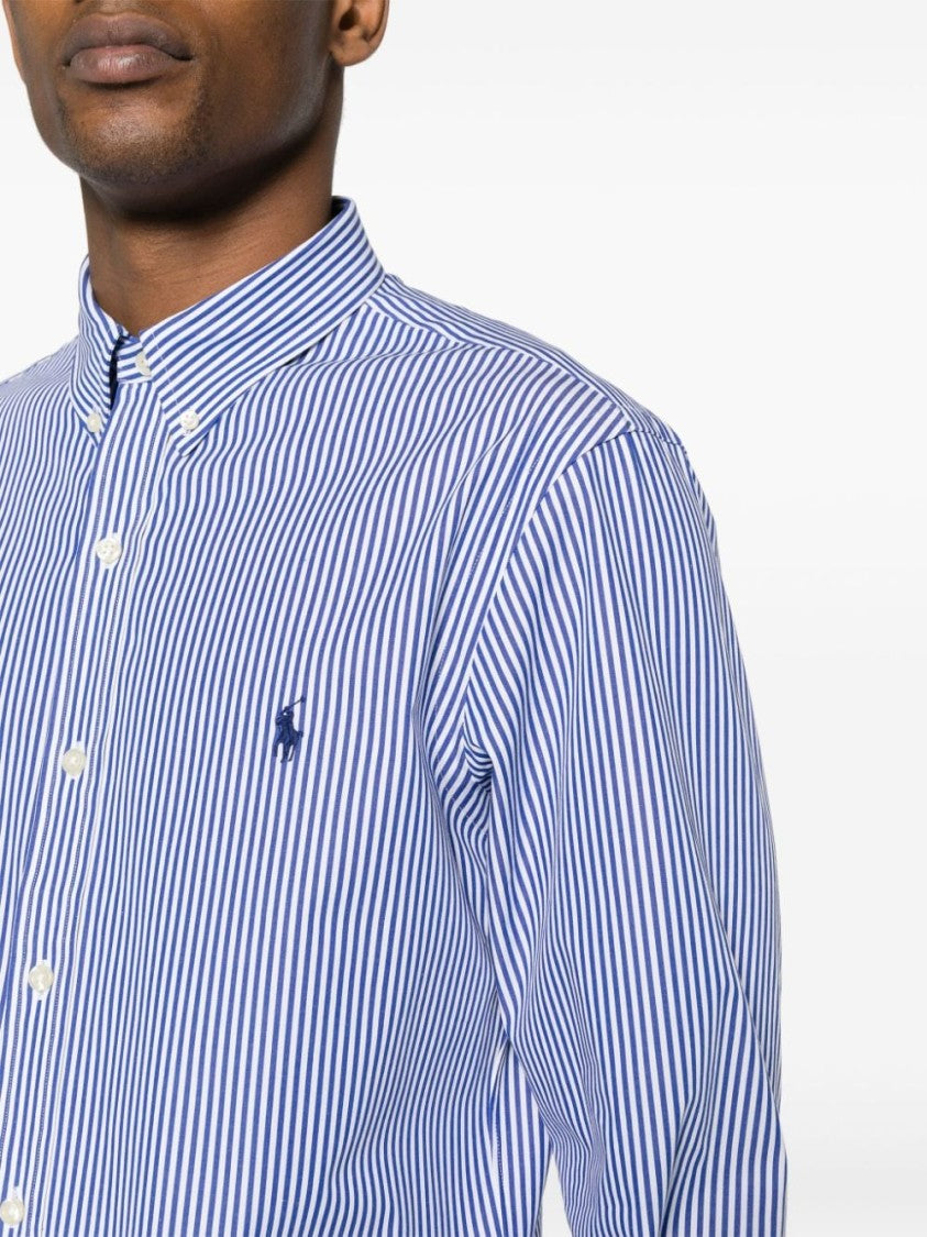 Polo Ralph Lauren Classic Striped Blue/White Polo Shirt