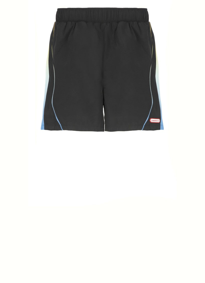 Casablanca Black Gradient Bermuda