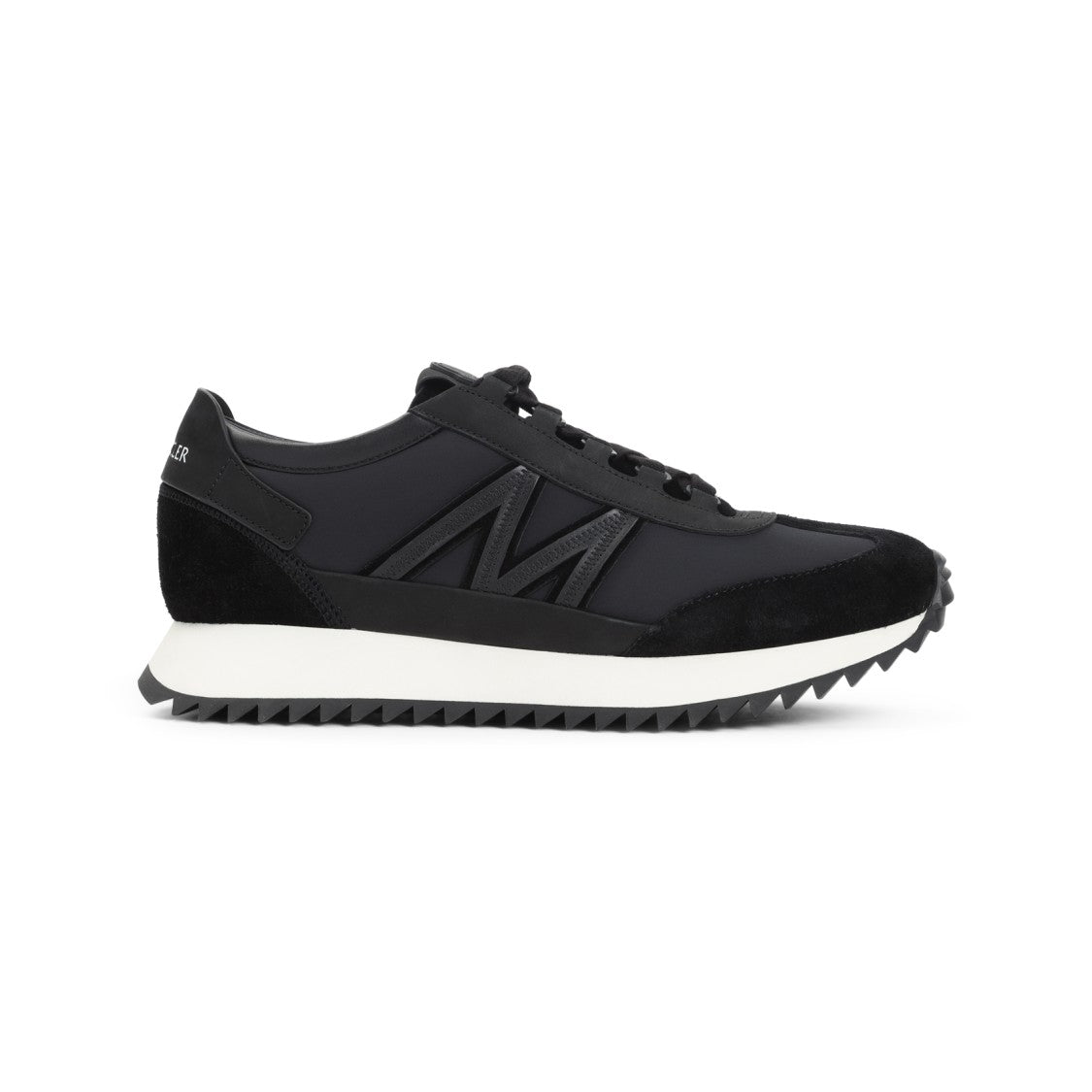 Moncler Pacey2 Black Leather Sneakers