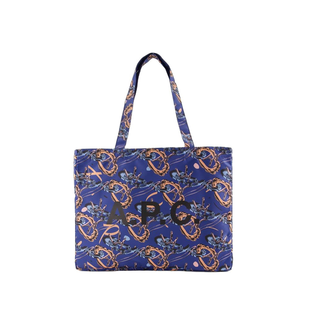A.P.C. Diane Reversible Shopper Bag - Synthetic - Blue