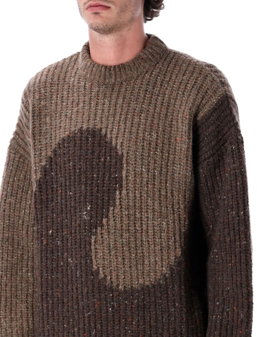 Erl Swirl Crewneck Sweater