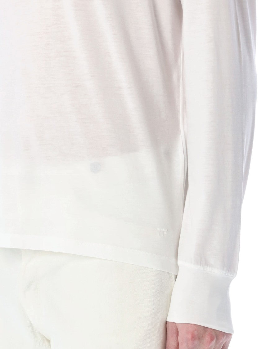 Tom Ford White Long-Sleeve Shirt