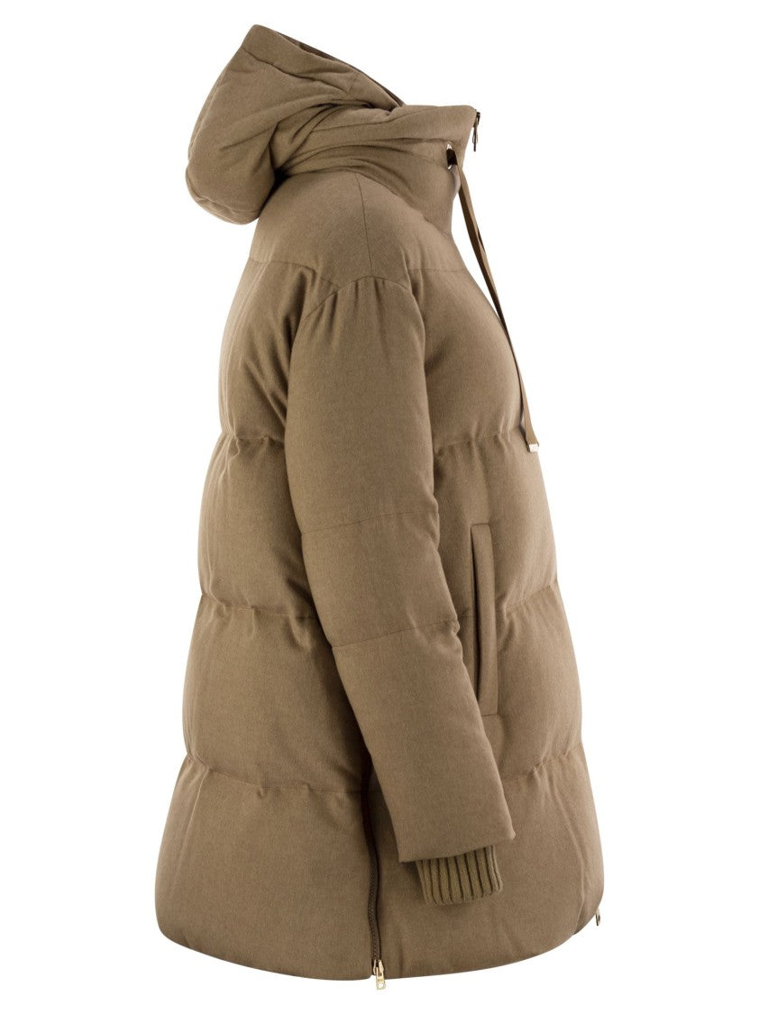 Herno Silk And Cashmere Down Jacket