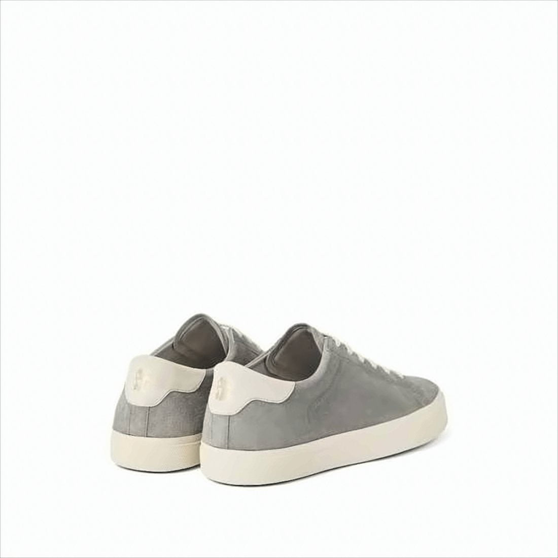 Brunello Cucinelli Low-Top Grey Suede Sneakers
