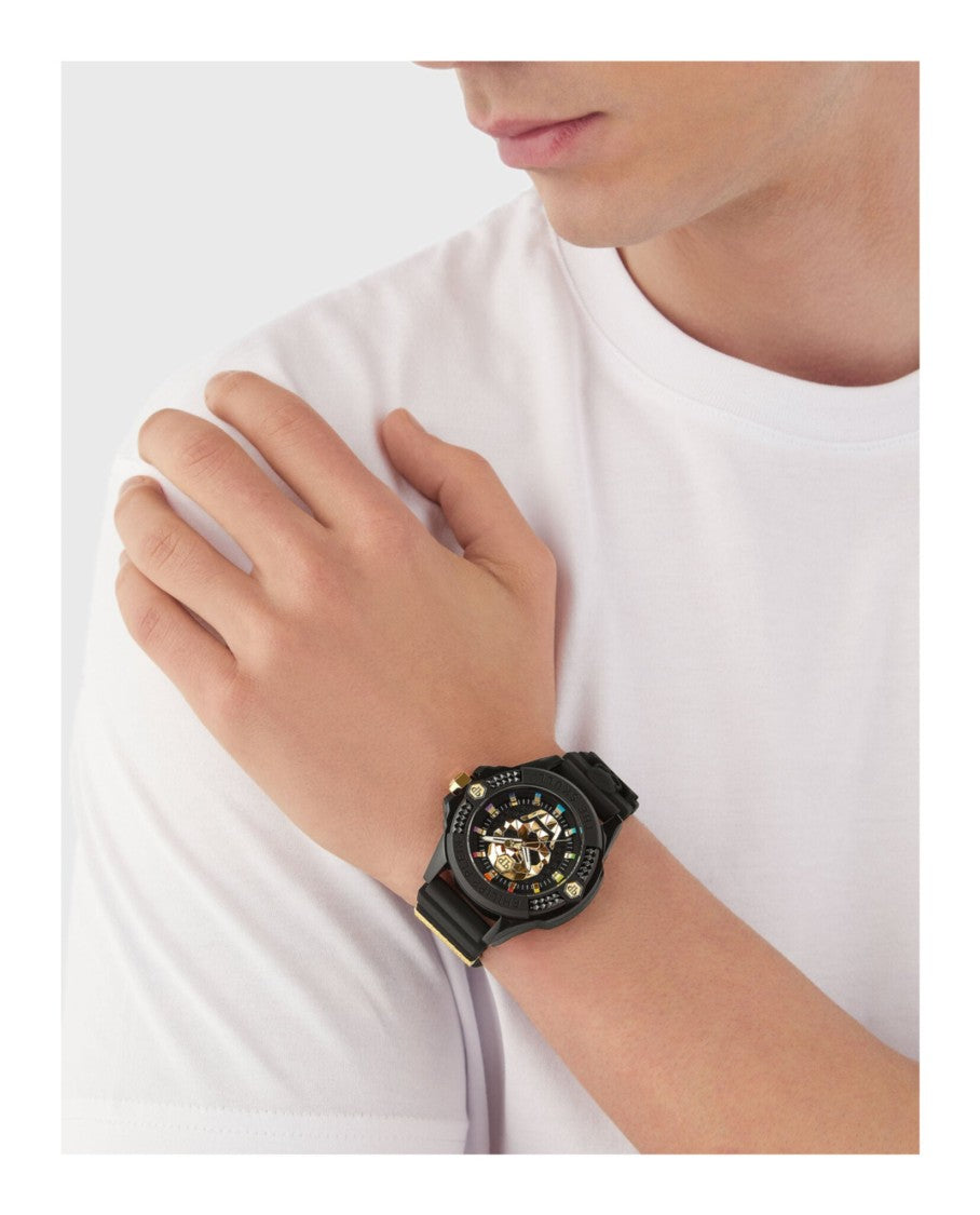 Philipp Plein The $Kull Ecoceramic Silicone Watch