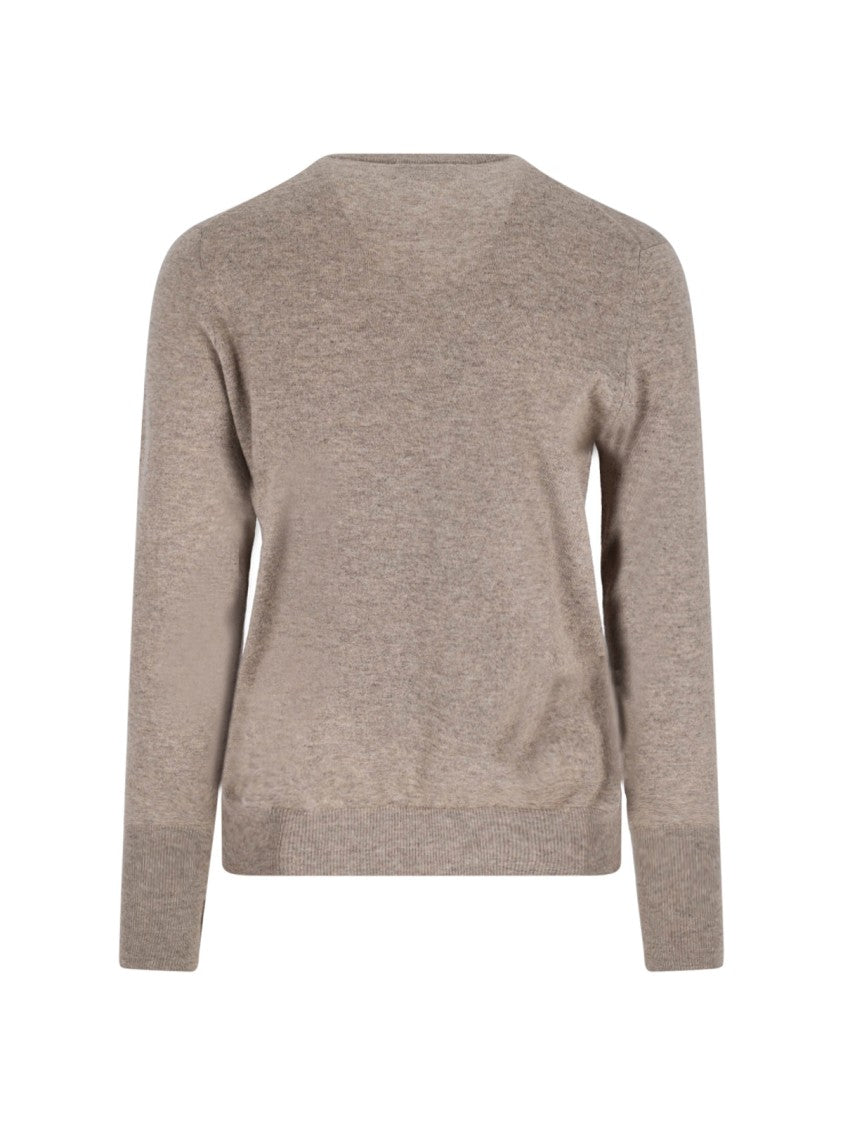 Ballantyne Cashmere Sweater – Beige
