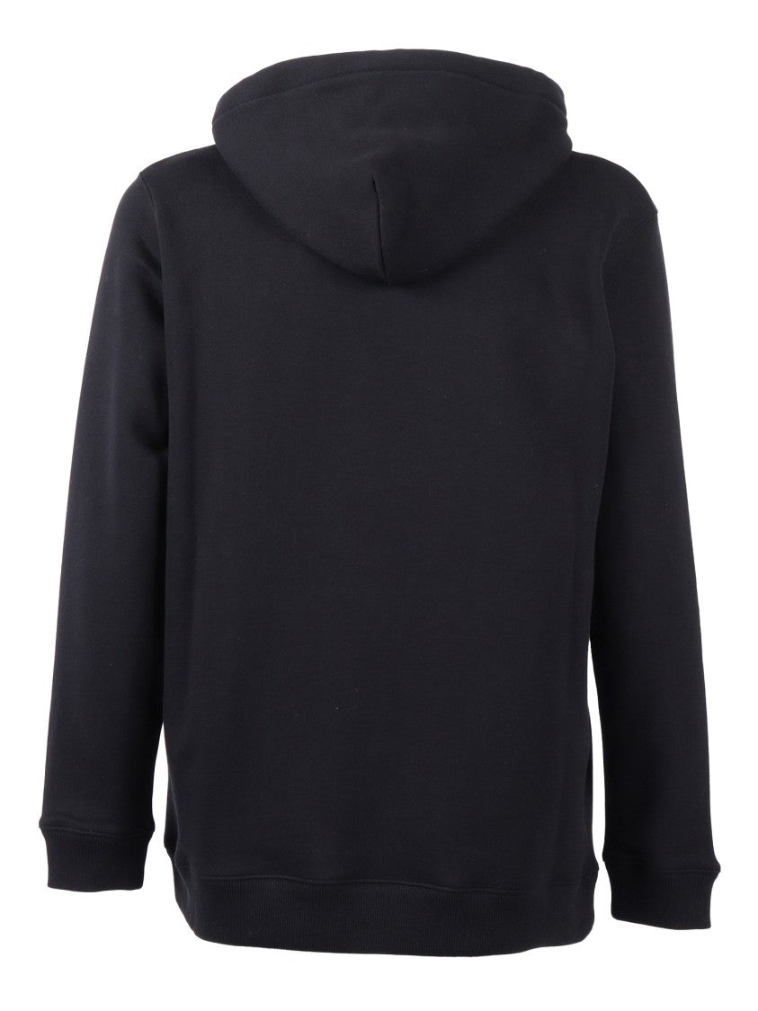 Dondup Cotton Pullover Hoodie With Adjustable Drawstring Hood