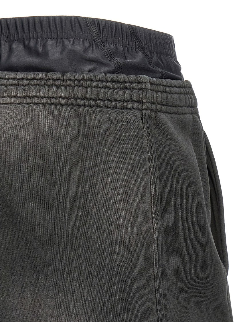 T By Alexander Wang Layered Cotton Technical Fabric Boxer Shorts