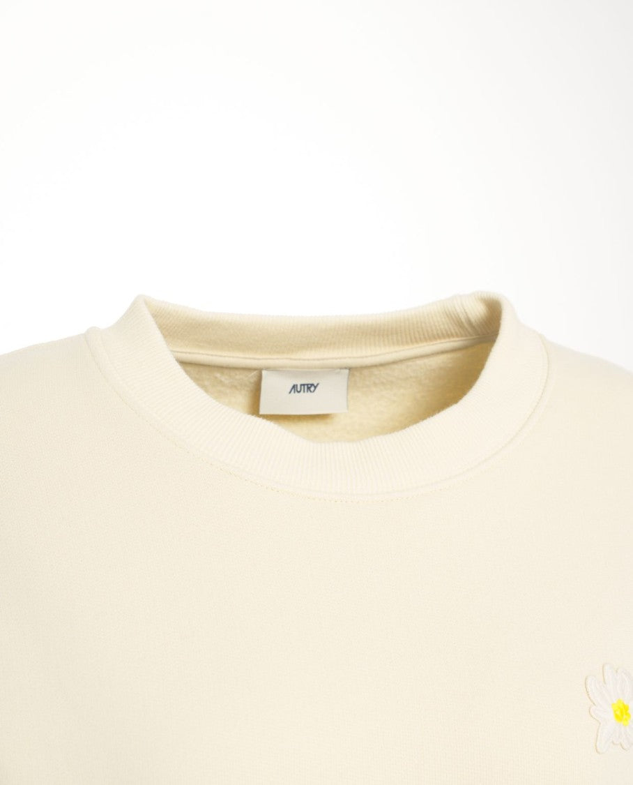 Autry Embroidered Detail Oversized Sweatshirt
