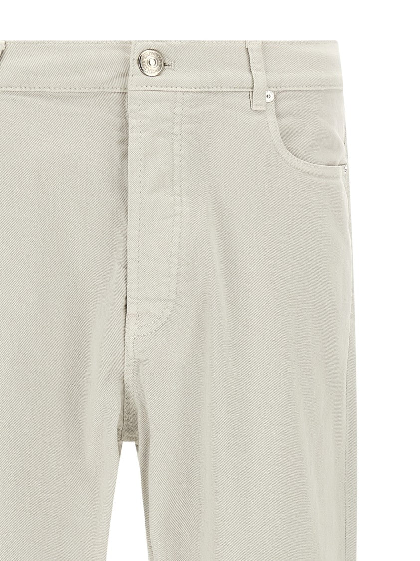 Brunello Cucinelli Garment-Dyed Denim Jeans