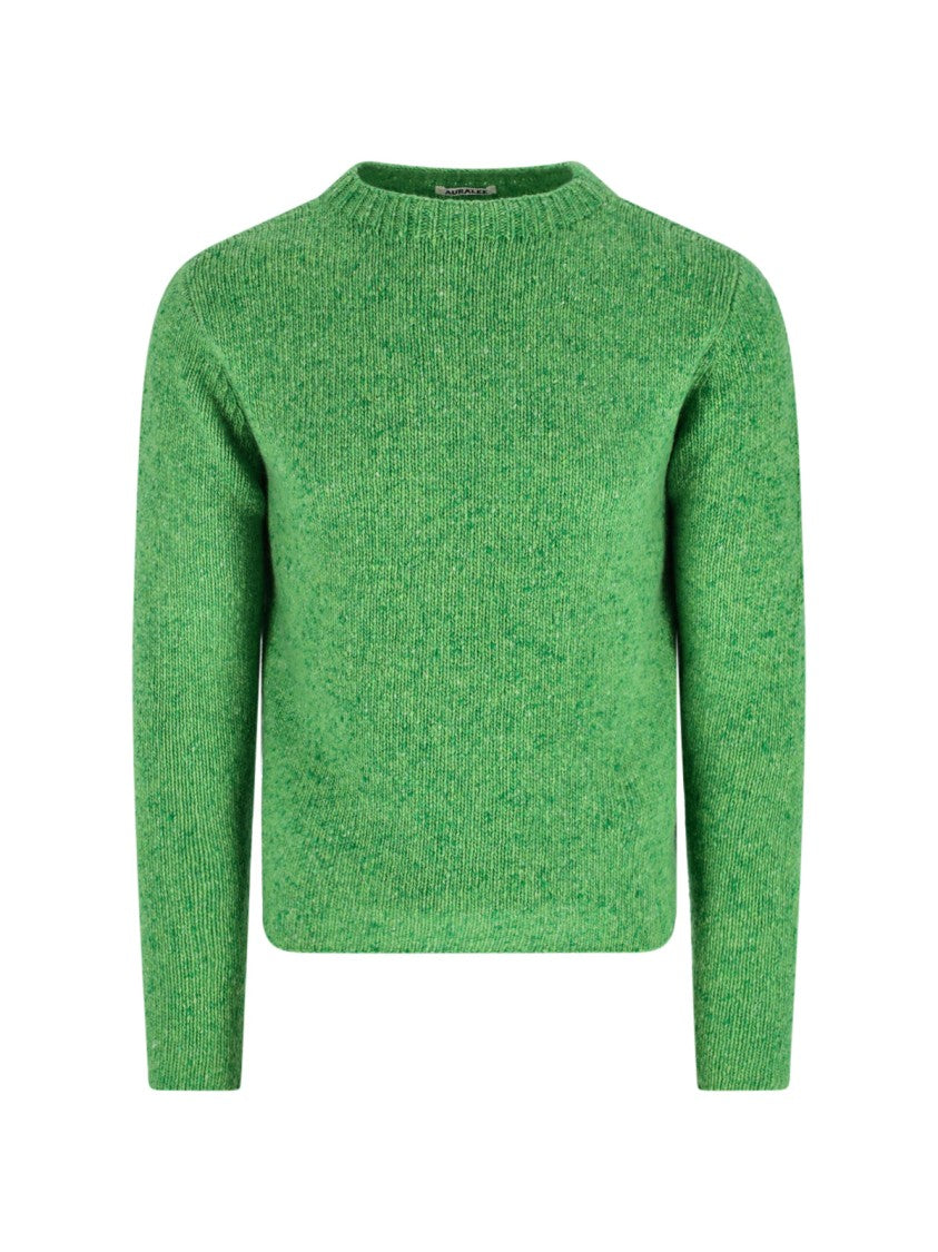 Auralee Cashmere Sweater – Green