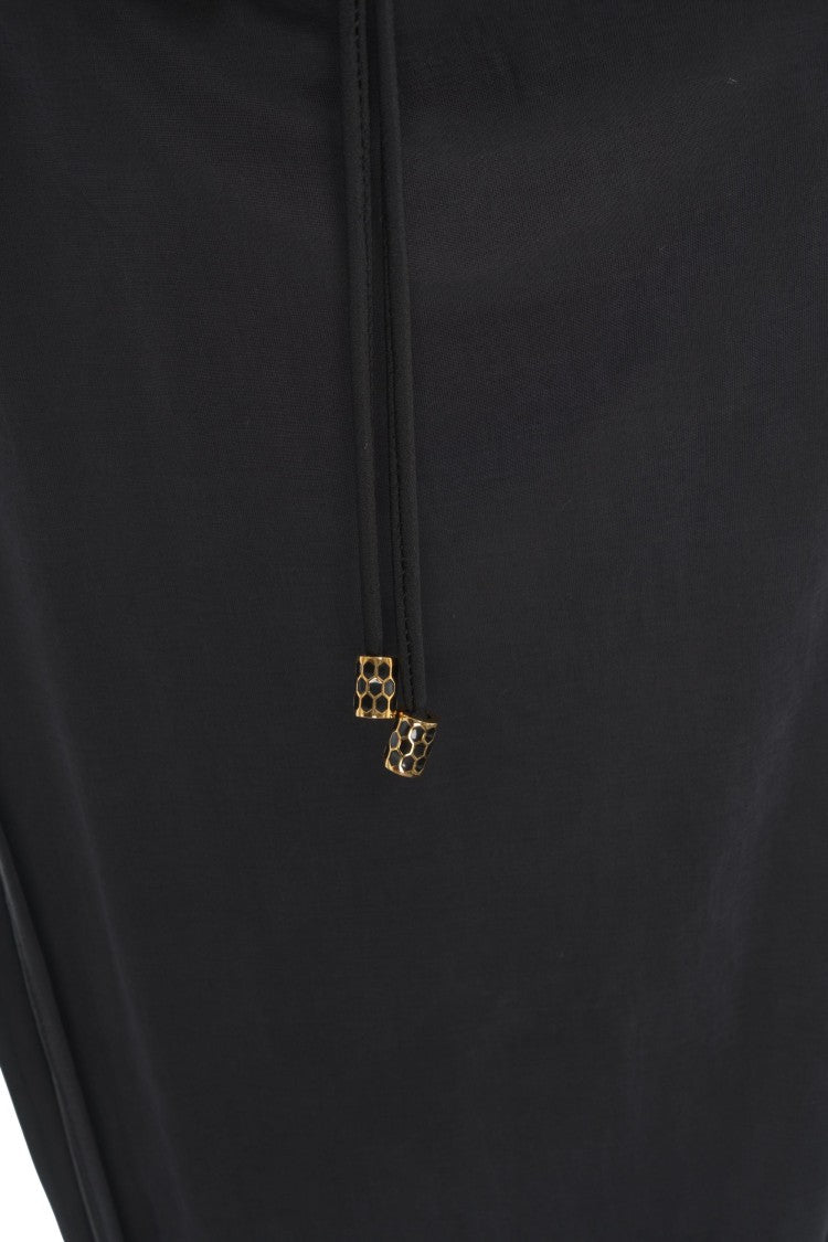 Elisabetta Franchi Gathered Maxi Dress