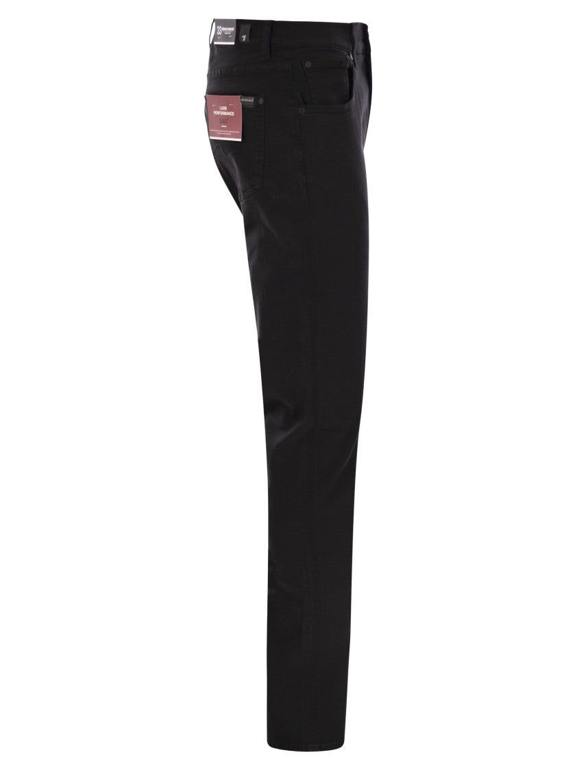 7 For All Mankind Slimmy Tapered - Skinny Medium-Waisted Jeans