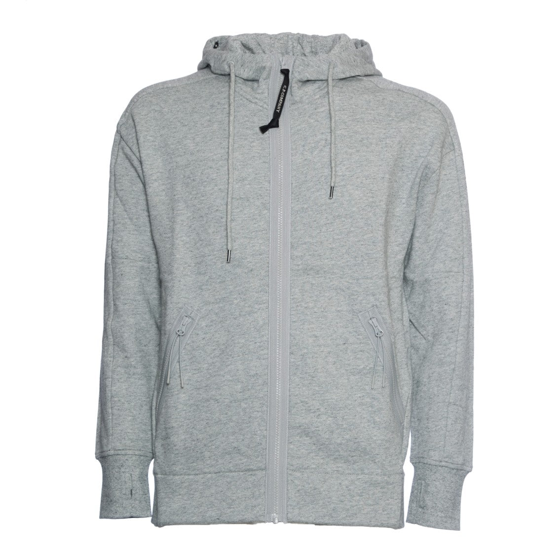 C.P. Company Diagonal Raised Fleece Goggle Zipped Hooded Sweatshirt