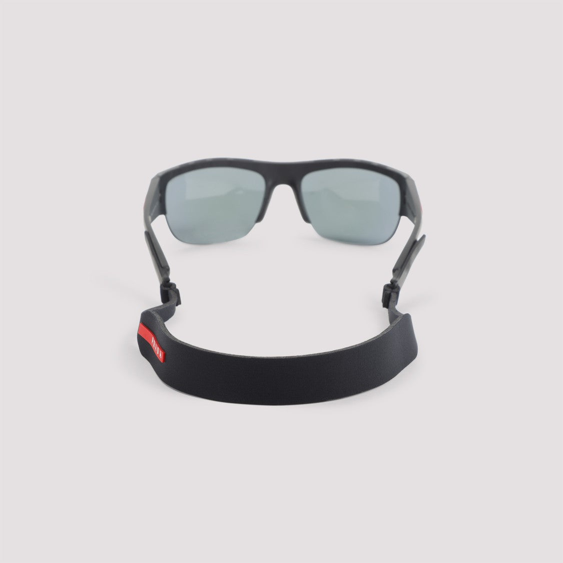 Prada Linea Rossa Wraparound Acetate Sunglasses With Gradient Lenses