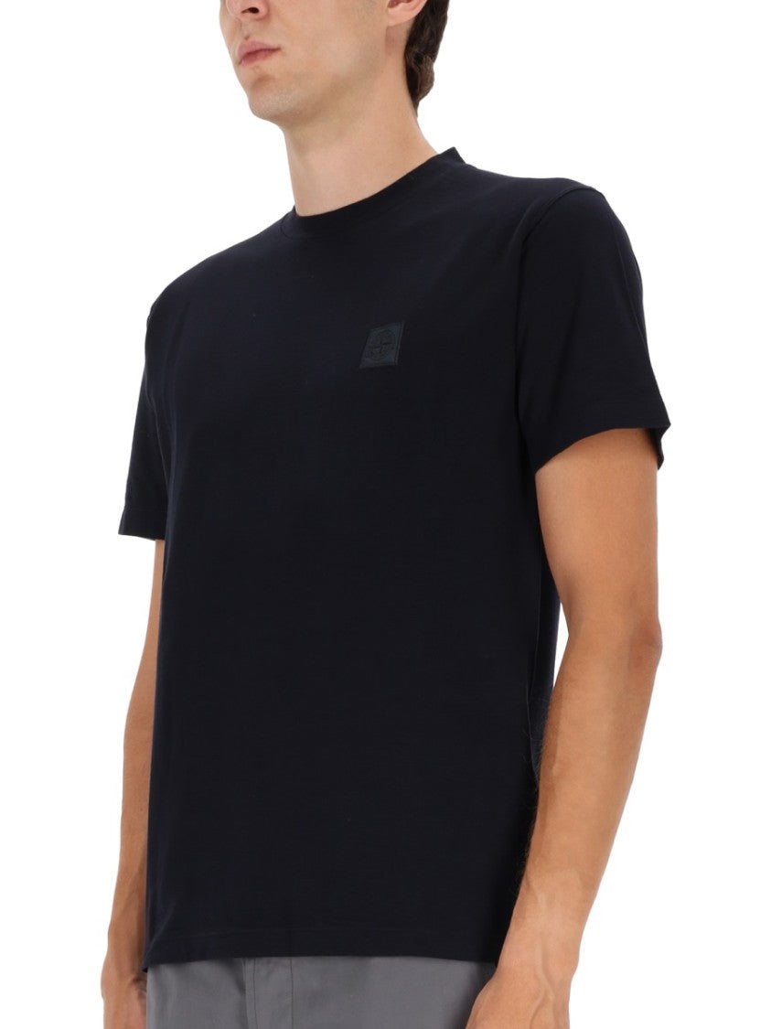 Stone Island Crew Neck Blue T-Shirt