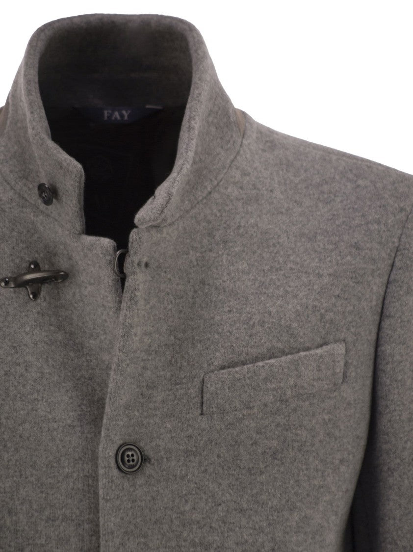 Fay Wool Pea Coat