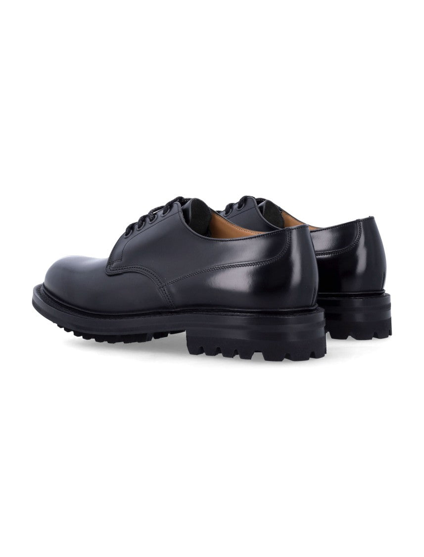 Church's Mc Neil Black Leather Lace-Up Shoe