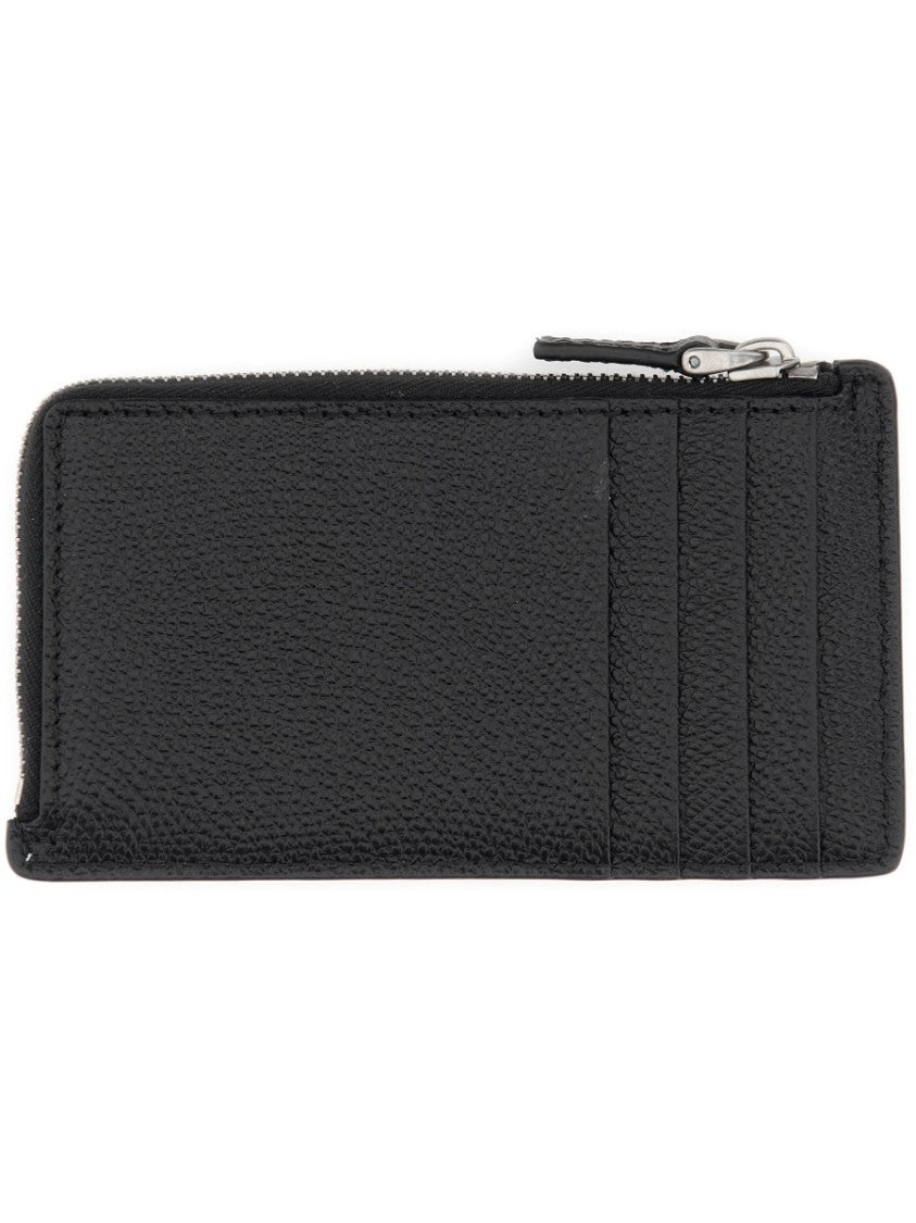 Valentino Garavani "Vlogo Signature" Leather Coin Purse