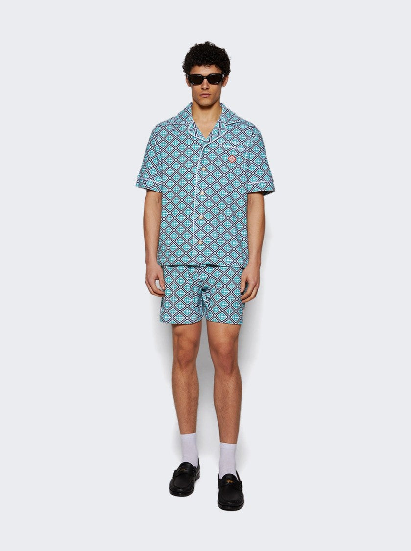 Casablanca Towelling Short Blue