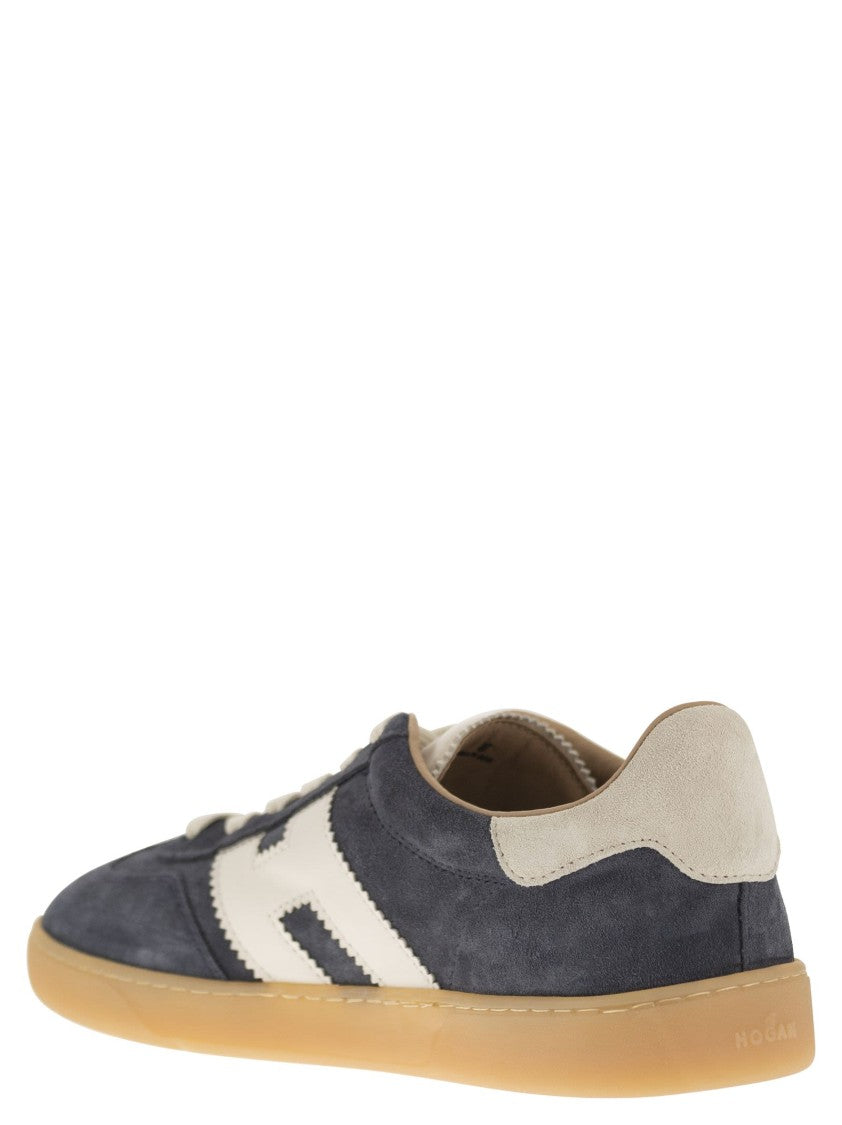 Hogan Retro-Inspired Cool Sneakers With Suede Upper