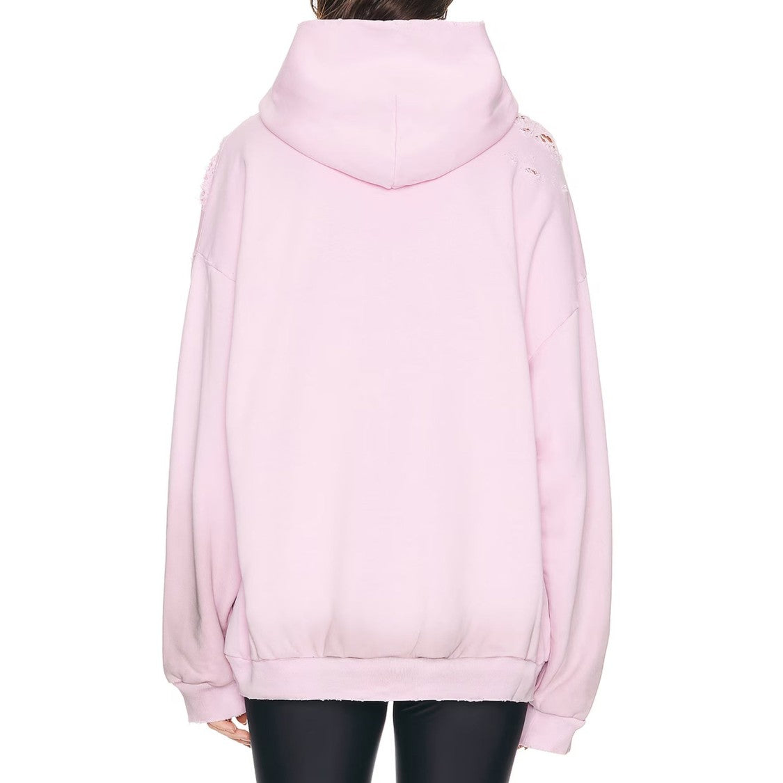 Balenciaga Stencil Medium Fit Hooded Sweatshirt