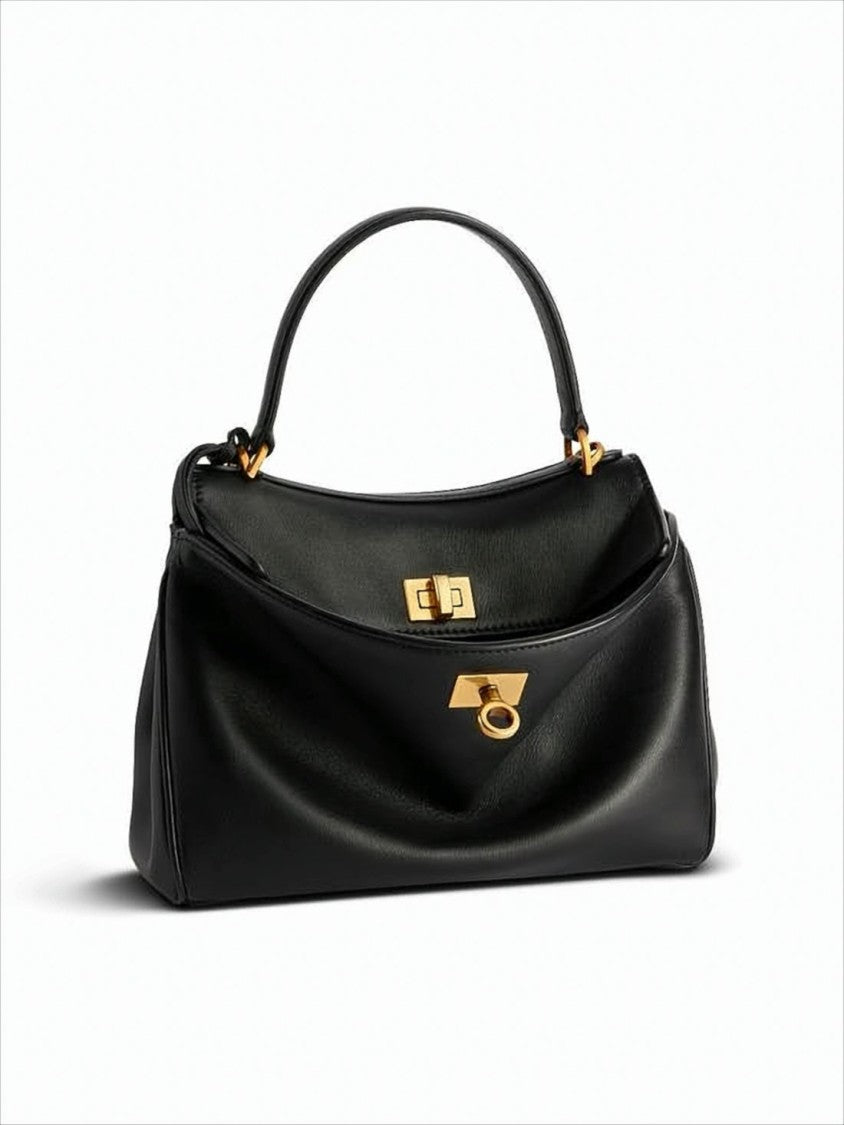 Balenciaga Smooth Calf Leather Shoulder Bag