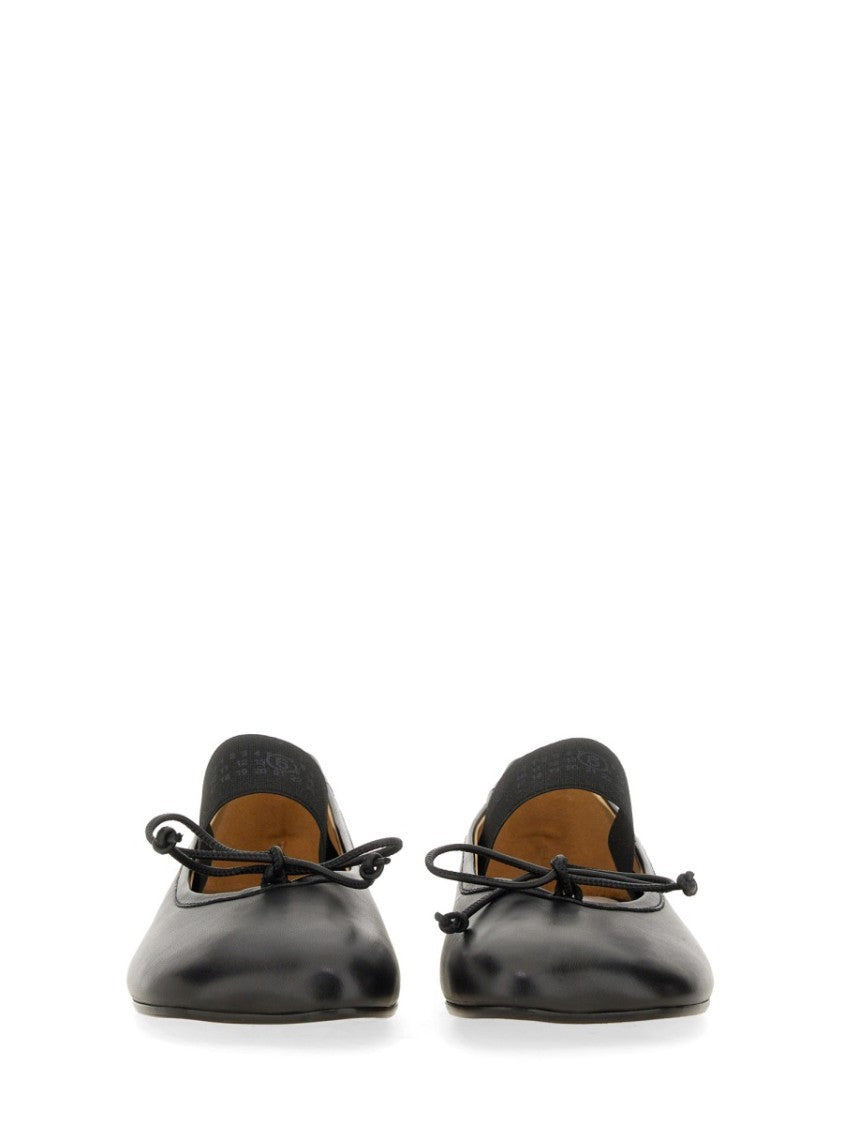 Mm6 By Maison Margiela Ballerina Anatomic Leather Flats