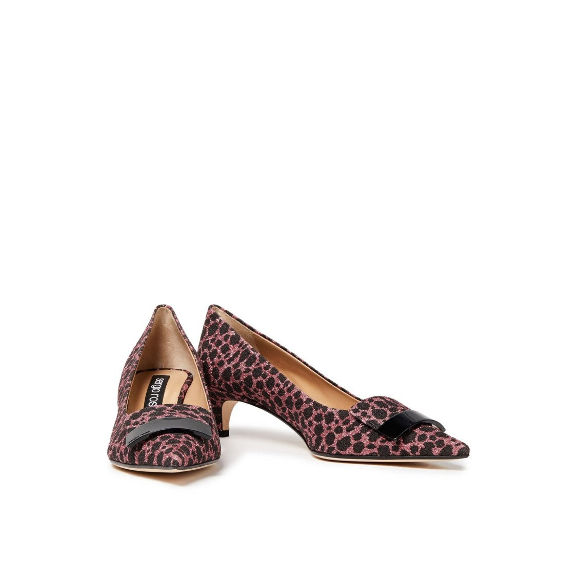 Sergio Rossi Sr1 045 Glitter Pumps With Bow Detail