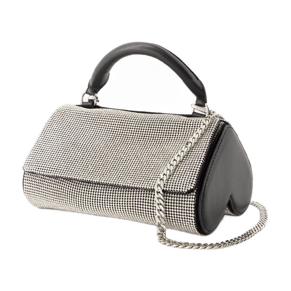 Kara Crush Satchel Bag - Mesh - White