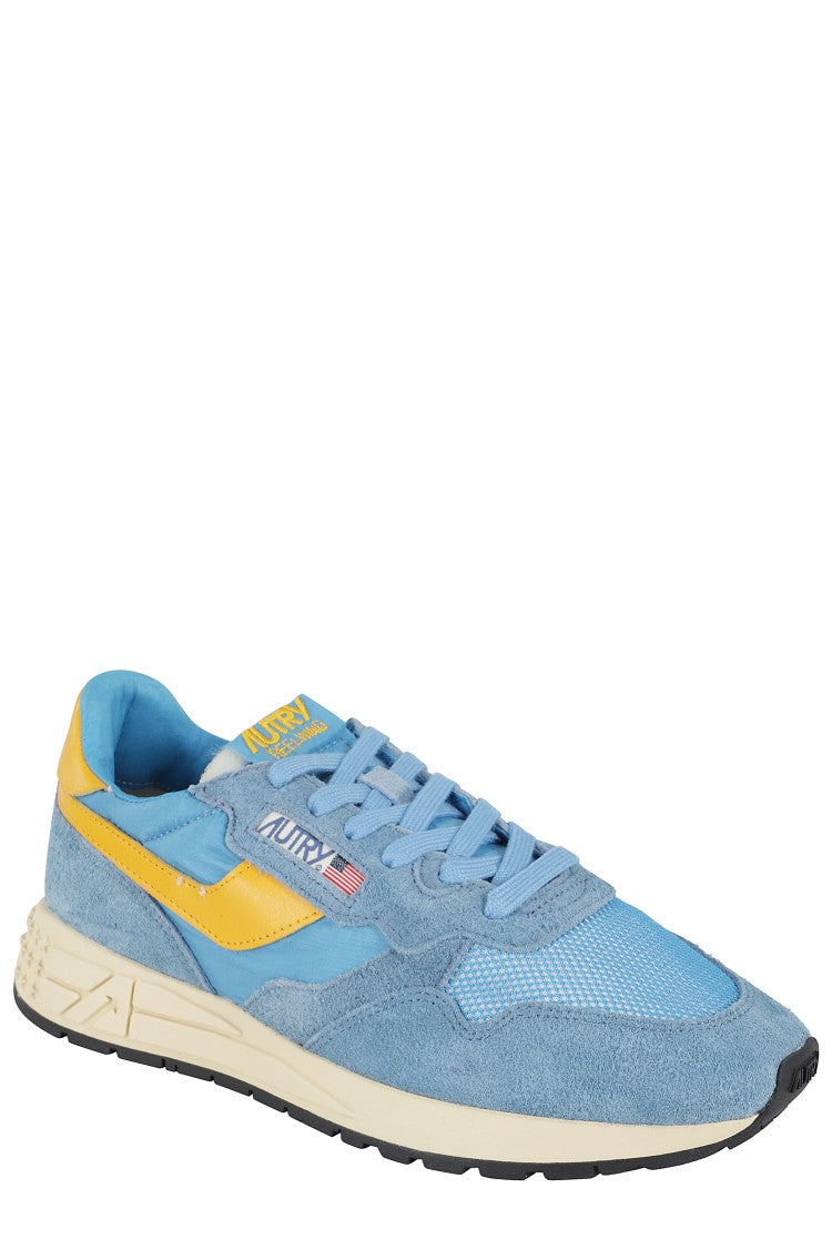 Autry Reelwind Nylon And Suede Low-Profile Sneakers