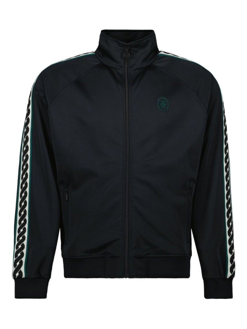 Drôle De Monsieur Zip-Up Sweater With High Collar