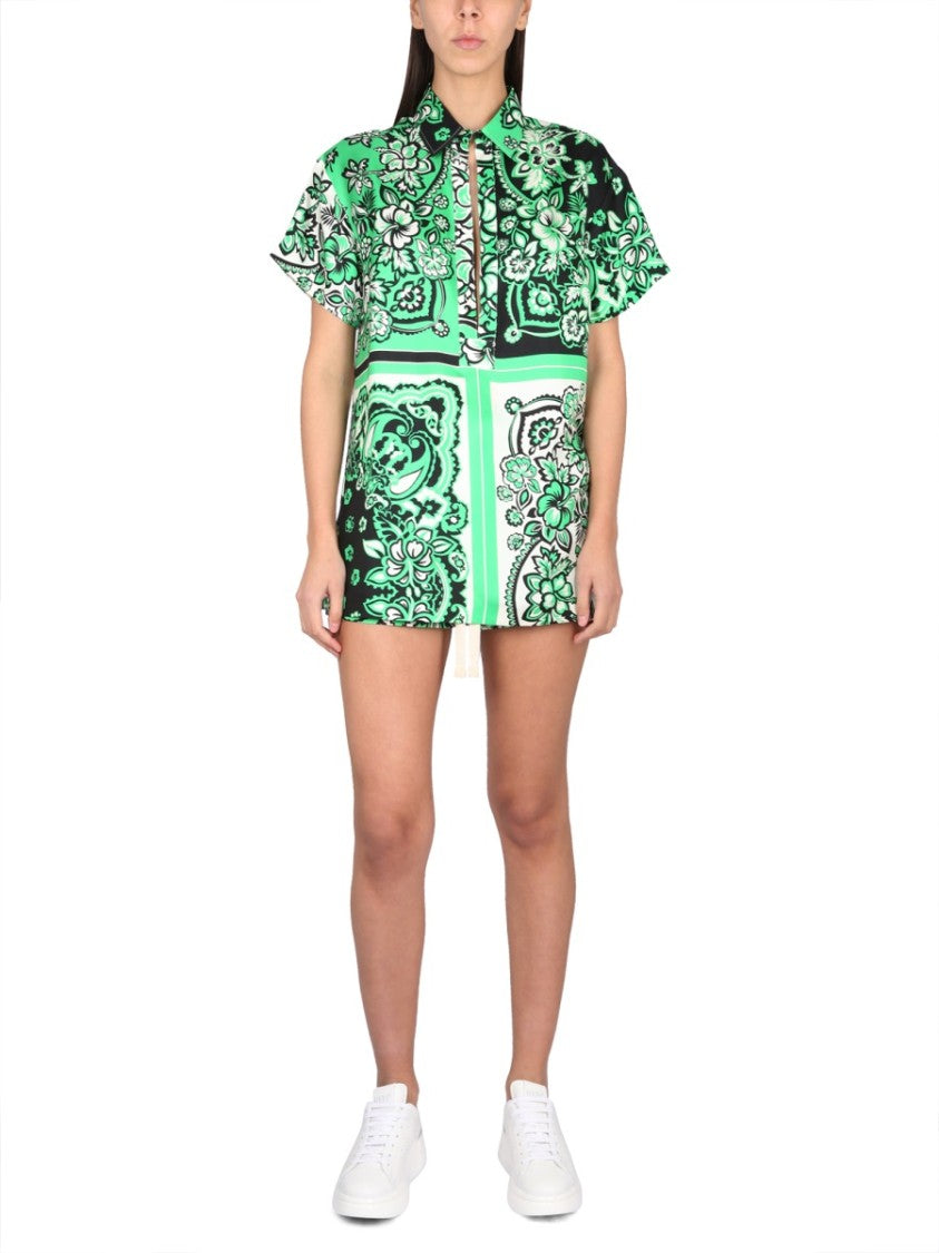Red Valentino Carre' Bandana Shirt