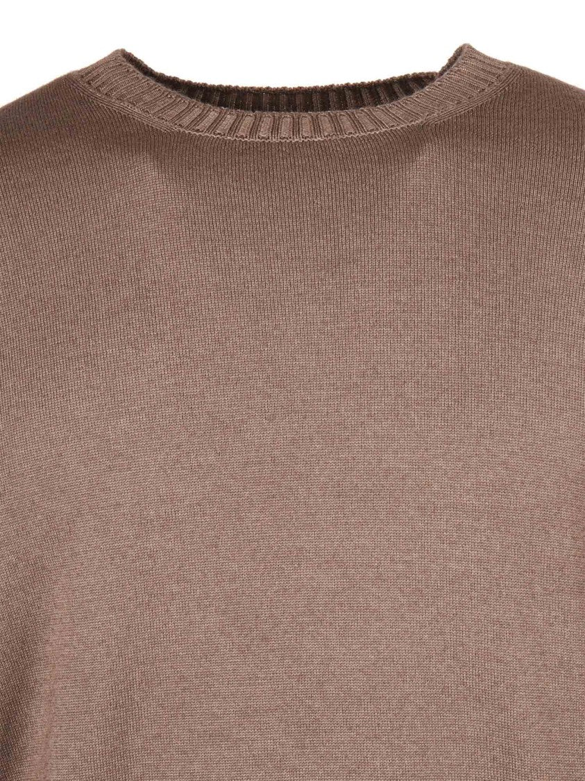 Fay Crew Neck Sweater In Smooth Virgin Wool