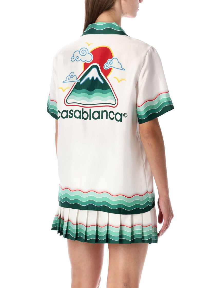 Casablanca Shirt Montagne Ondule