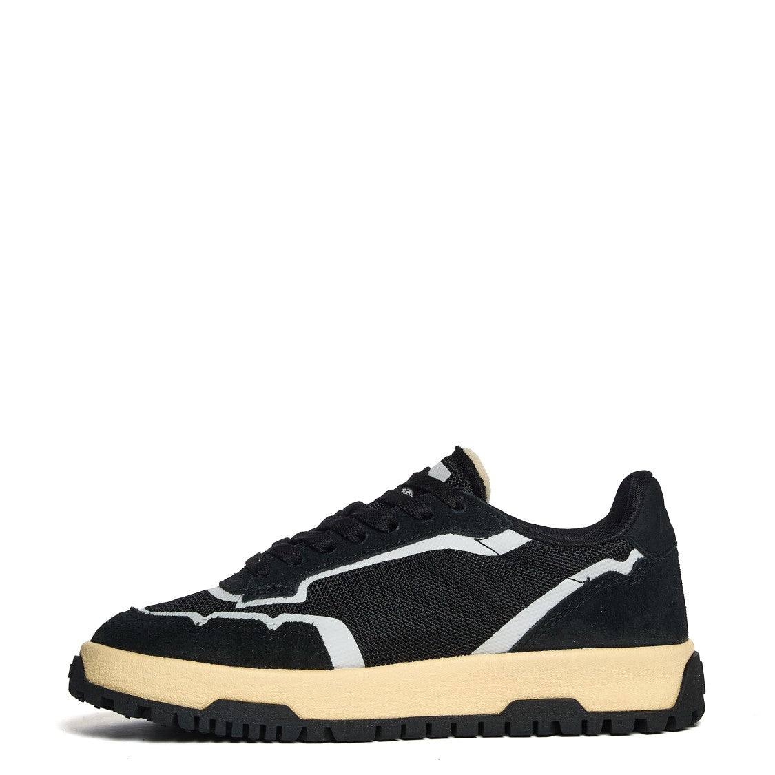 Autry Low-Top Sneakers With Textured Finish And Chunky Sole