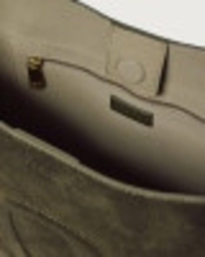 Orciani Soft Suede Handbag With Embossed Detail