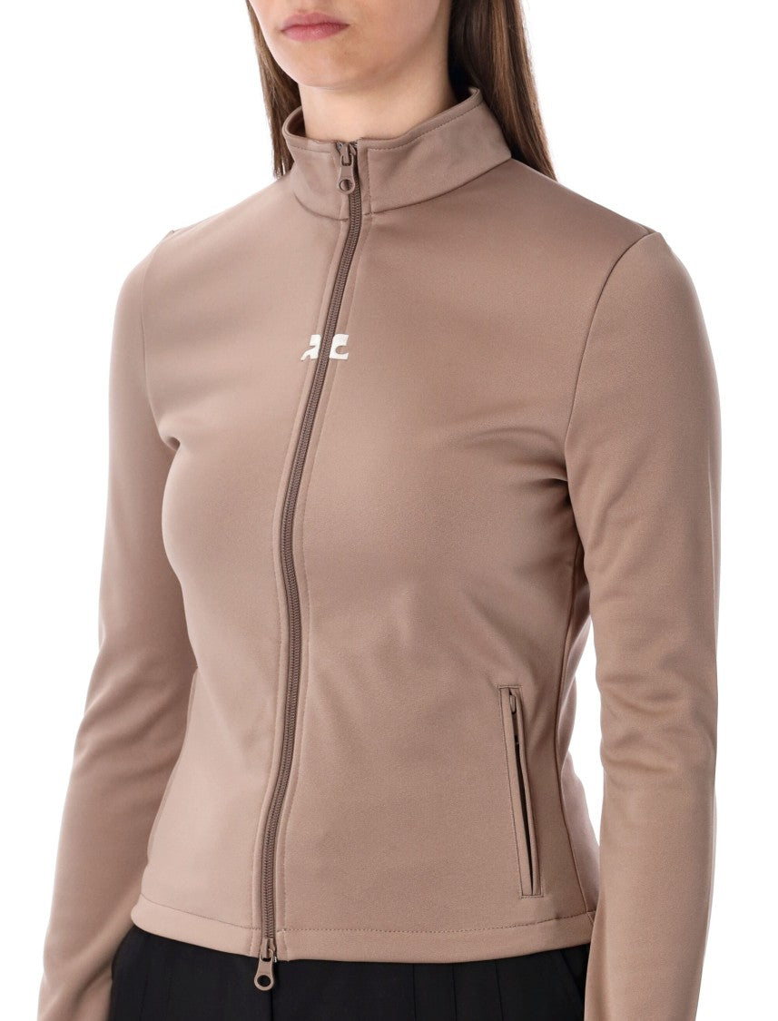 Courrèges Biker Tracksuit Interlock Jacket