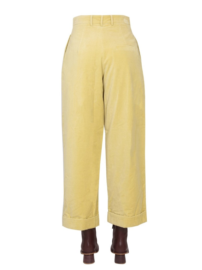 Alysi High-Waisted Wide Pants
