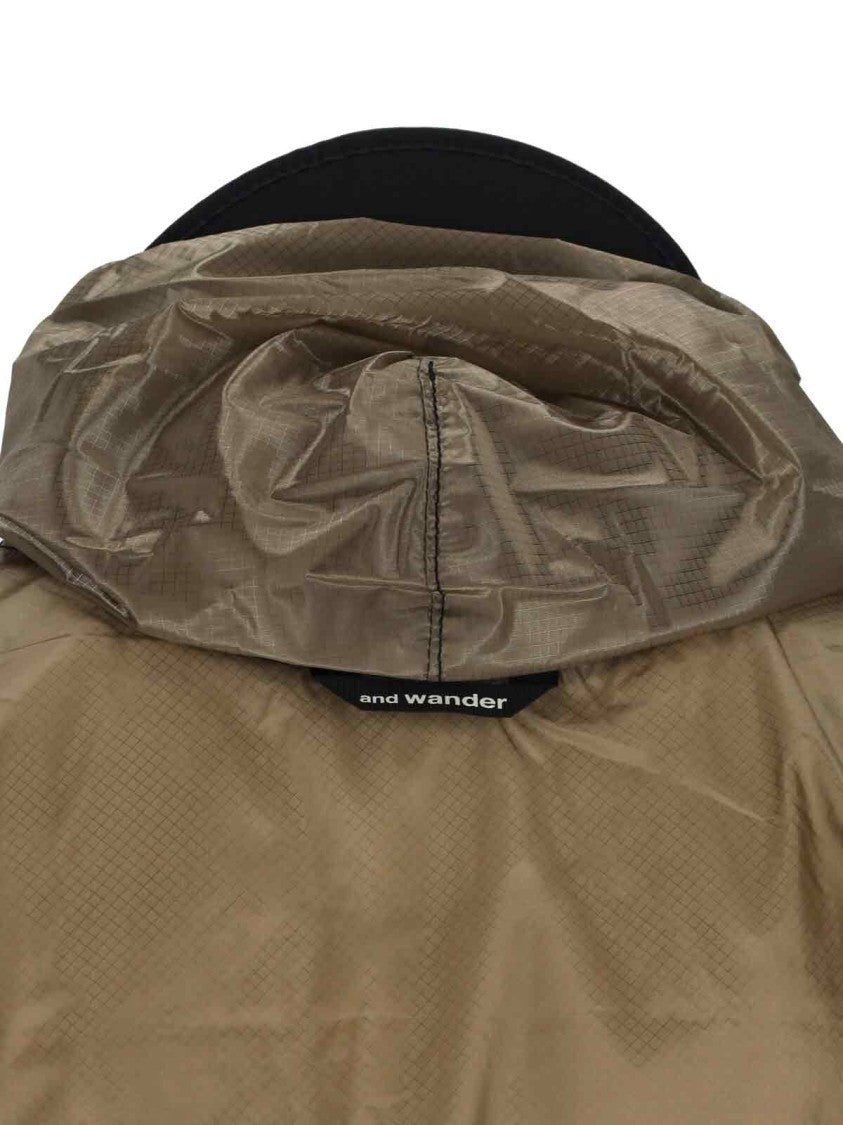 And Wander Hiking Club Sil Rain Poncho – Beige