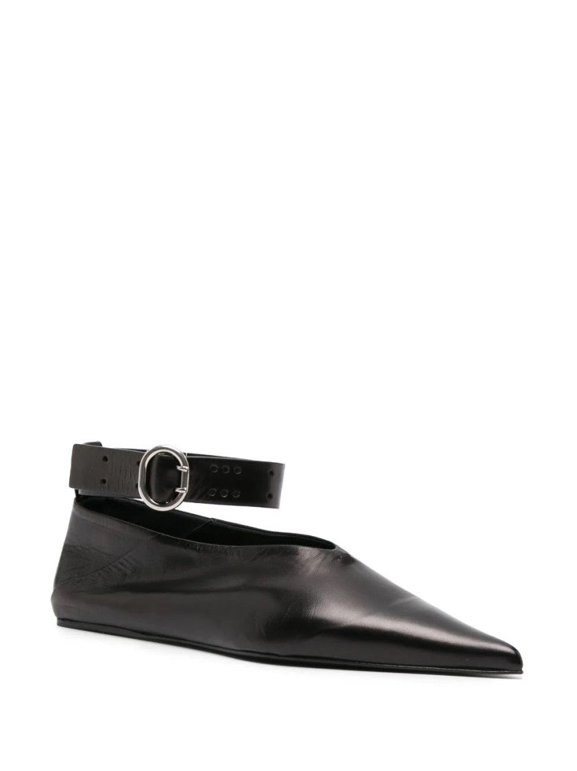 Jil Sander Pointed Toe Ballerinas