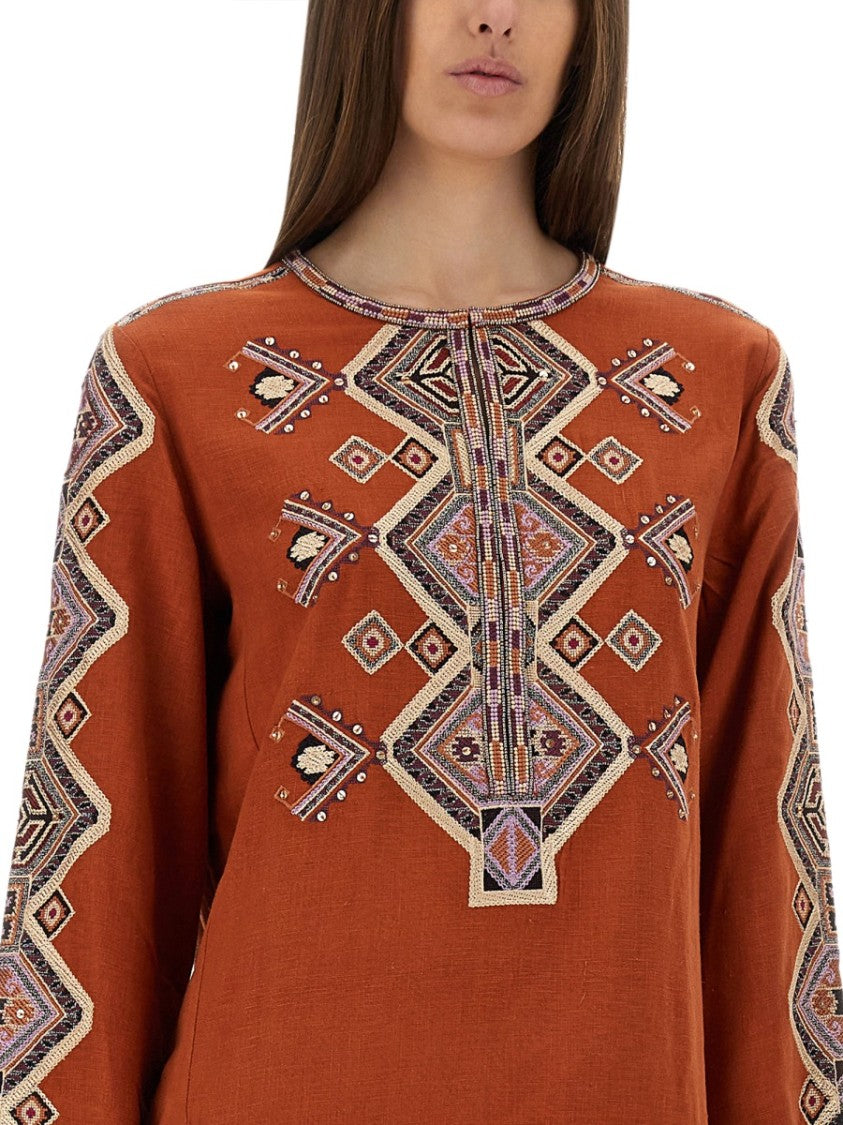 Isabel Marant "Zelda" Silk Top