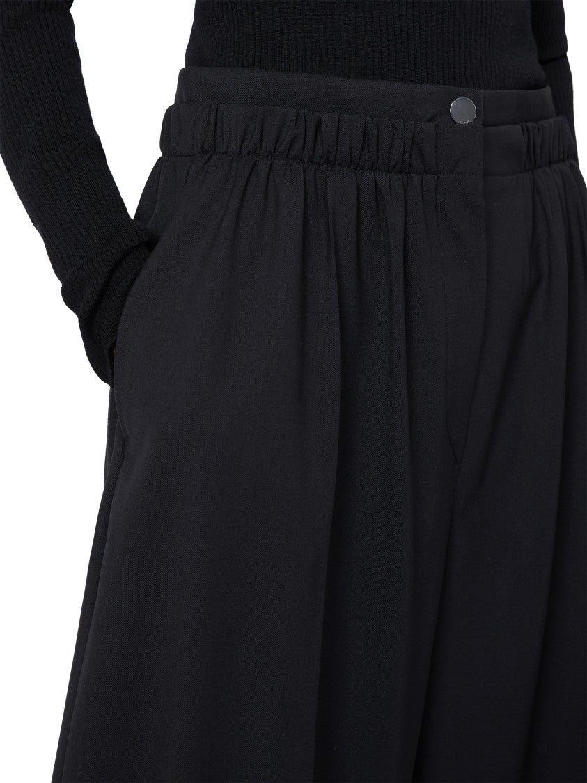 Max Mara Tailored Straight-Leg Trousers With Smooth Finish