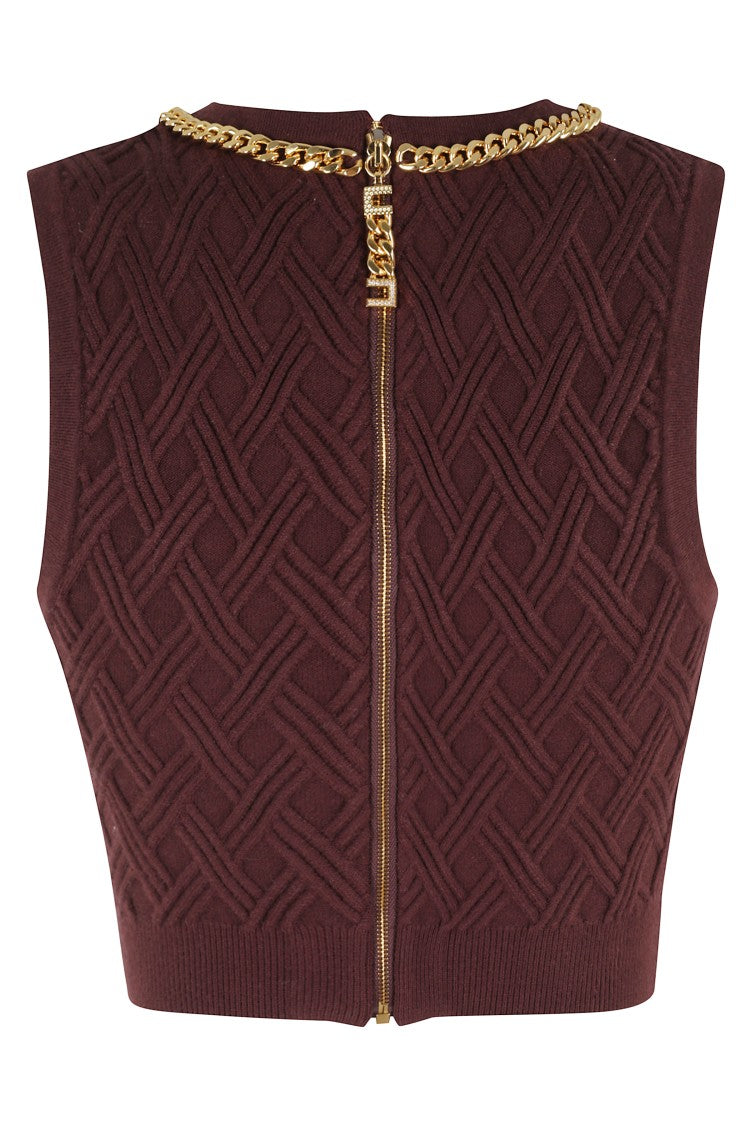 Elisabetta Franchi Top Tricot
