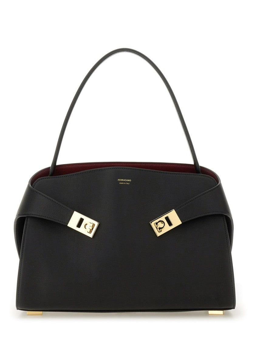 Ferragamo "Hug" Soft M Shoulder Bag