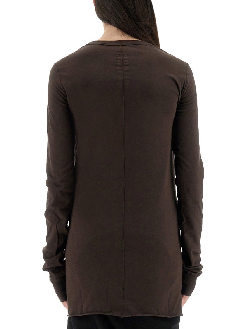 Rick Owens Shirt "Concordians Slashed Level Ls T"
