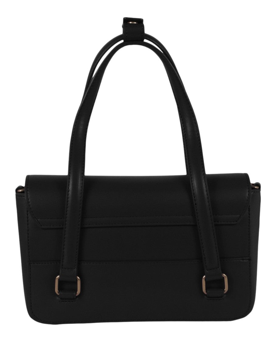 Just Cavalli Monochromatic Logo Small Shoulder Bag