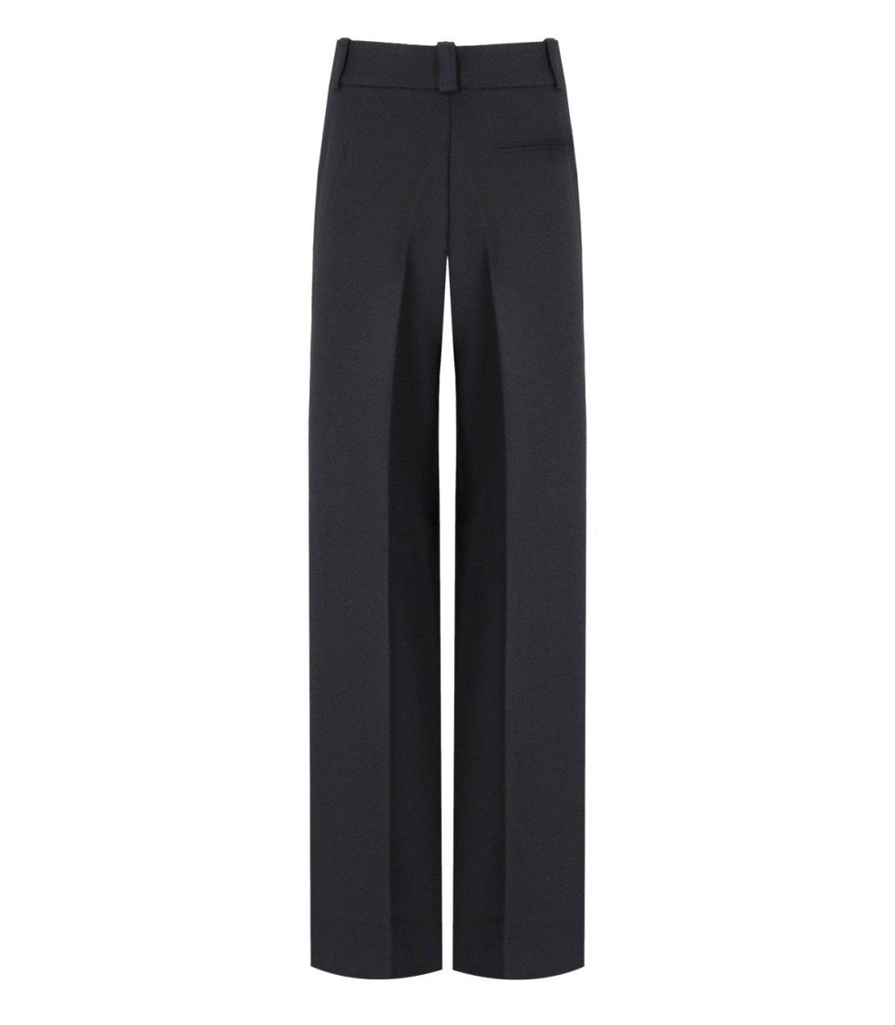 Essentiel Antwerp Ghoul Black Wide Leg Pants